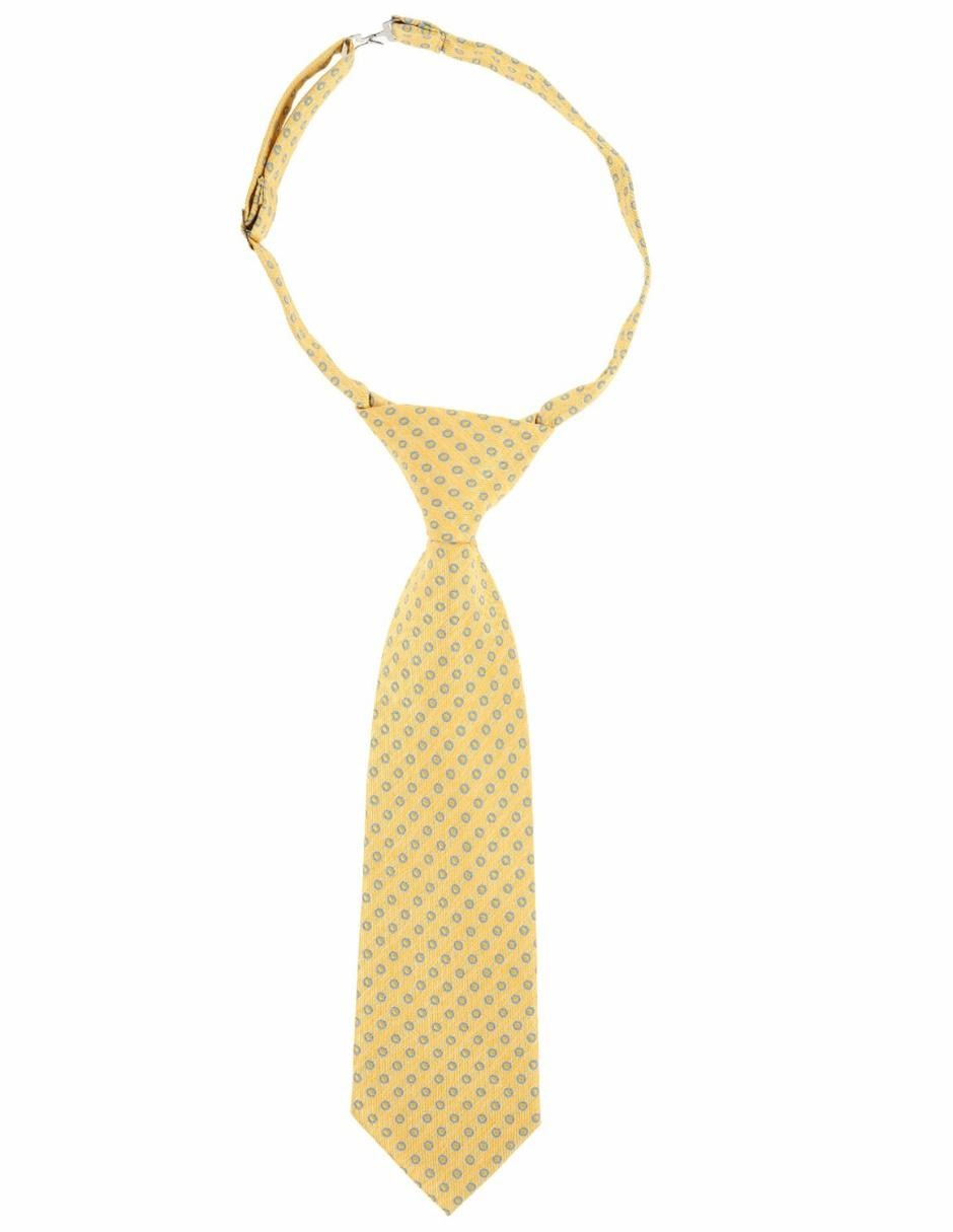 Corbata regular estampada para niño